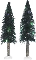 Luville General Bristle tree on log with multicolour light