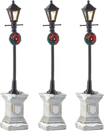 Luville General Street lantern on foot 3 pieces