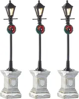 Luville General Street lantern on foot 3 pieces