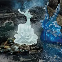 Stag Patronus Figurine - Harry Potter Village - afbeelding 5